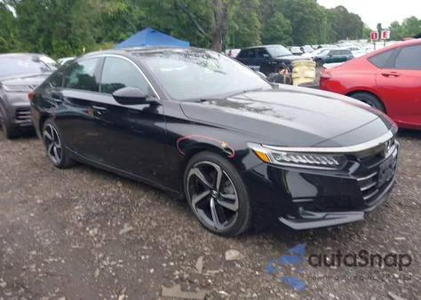 2022 Honda Accord Sport 2.0T из США, поврежденный, VIN 1HGCV2F31NA018733